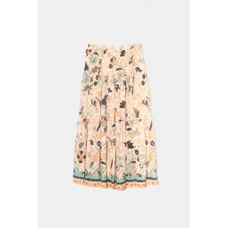 Cambrie Skirt - Pearl Flora