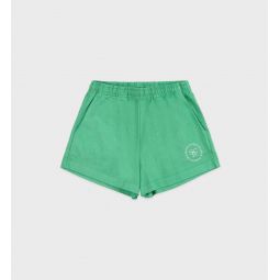 SPORTY + RICH Disco Shorts - Verde/White