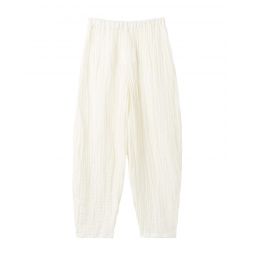 Mikele Organic Linen Trousers - Pure White