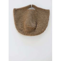 Kayuca Crochet Jute Handbag - Natural