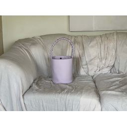 Scrunchie Bucket Bag - Lilac