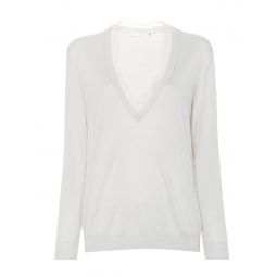 Jayden Sweater - Optical White