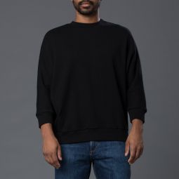 Knit Dolman Sleeve Sweatshirt