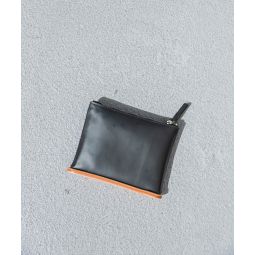 BUILDING BLOCK SMALL POUCH - BLACK