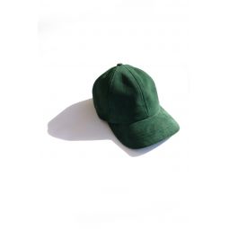 Suede Cap - Forest Green