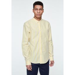 Tymaan Shirt - Lemon Yellow Stripes