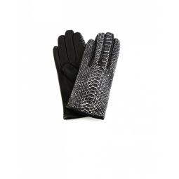Python Leather Gloves