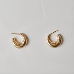 Yorba Hoop Earrings - Gold