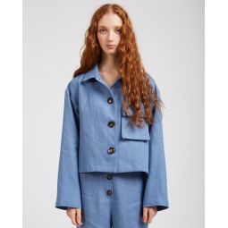 Apollonia jacket - soft blue