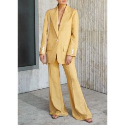 Muse power suit blazer - Sundance yellow