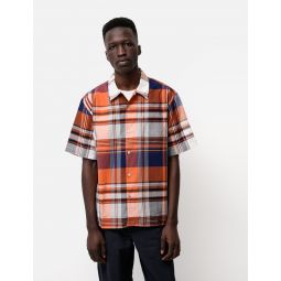 Carsten Madras Shirt - Orange
