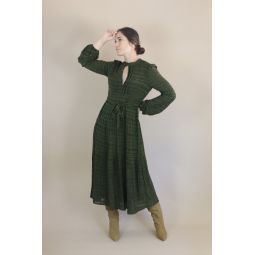 Peephole Dress - Green