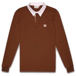 FELLOW RUGBY SHIRT - CAMEL BROWN