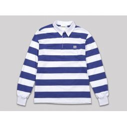 Rugby Polo - Dark Lilac / White