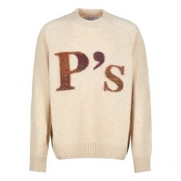 Ps Intarsio Soft Shetland Crew sweater - Natural