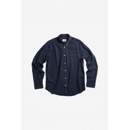 Levon Tencel Shirt - Navy Blue