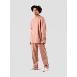 Organic Brushed Trackpant - cassis pink