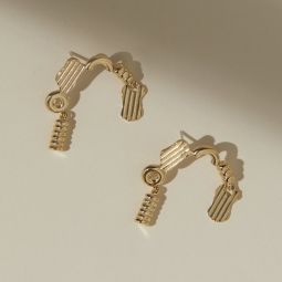 Lia Earrings - Gold
