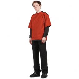 SECTARY EXTVEST T-SHIRT - RUSTY RED