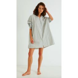Sleep Shirt lounge - Sky Stripe