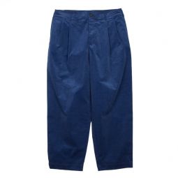 TAPERED CORDUROY PANTS - BLUE