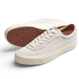 Suede Lo Shoes - White/White