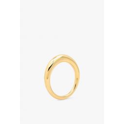 Solid Gold Asymmetrical Ring - 14kYG