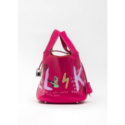 Paint Cube Bag - Fusha Pink