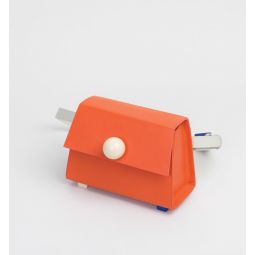 Mini Trapezoid belt bag - Orange