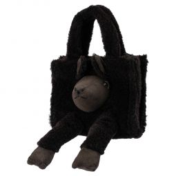 Alpaca Wool Bag - Black