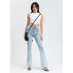 Pearl Tag Jeans - Blue
