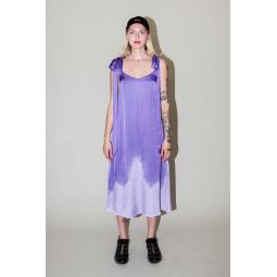 Dipped Slip Dress - Iris Dip Dye