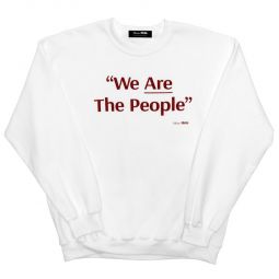 We Are The People sweater - white