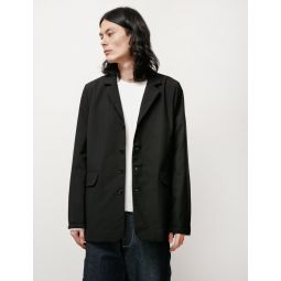 Casual Suit Wool Jacket - Black