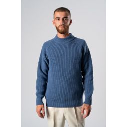 Prata Wool Sweater - Blue