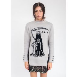 Night Wool Sweater - Grey