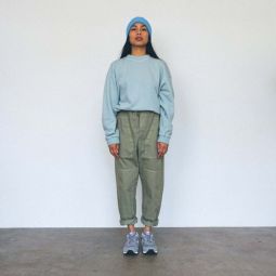 Woman Inez Sweatshirt - Thyme Green