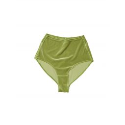 Velvet Panty - Apple Green