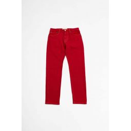 Tapered Soft pants - Red