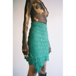 Falda Pastillas Skirt - Green