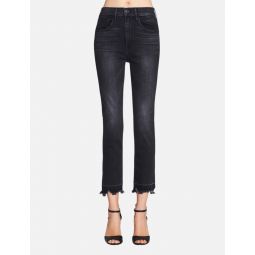 3w Shelter Straight Crop Jean - GRAY