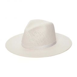 Aimee Fedora Hat - white