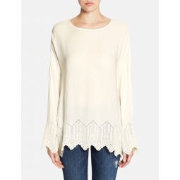Carsie Oversized Blouse - Natural