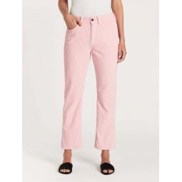 MiH Jeans Daily Crop Cord Pant - PINK