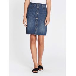 MiH Jeans Nova Skirt - Mid Denim
