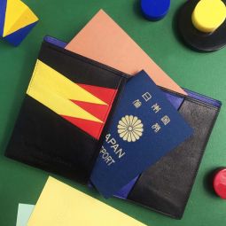 Bauhaus Passport Wallet - Black