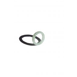 Weave Jade Ring - Off White