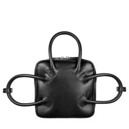 D HEYGERE Twister Handbag - Black
