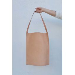 Flat Tote 2 bag - Natural