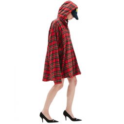 Hooded Flannel Check Shirt